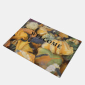 Rustige Herfst Gourds Oranje Groen Welkomstdeur Ma Deurmat (Schuin)