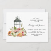 Rustige Herfst Harvest Lantern Couples Shower Kaart (Voorkant)