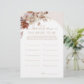 Rustige herfst Hoe oud was de bruid om te worden (Staand voorkant)