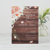 Rustige Herfst Hout en perforeel Vrijgezellenfeest Kaart (Staand voorkant)