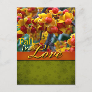 Rustige Herfst in Briefkaart voor liefdesweddensch