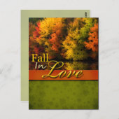 Rustige Herfst in Briefkaart voor liefdesweddensch (Voorkant / Achterkant)