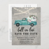 Rustige Herfst in de Lichten van het Koord van de  Aankondigingskaart (Voorkant / Achterkant)