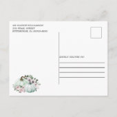 Rustige Herfst in de Lichten van het Koord van de  Aankondigingskaart (Achterkant)