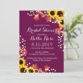 Rustige Herfst Kaart van Vrijgezellenfeest (Staand voorkant)