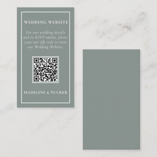 Rustige Herfst Land Barn String Lights Wedding Informatiekaartje (Voorkant / Achterkant)