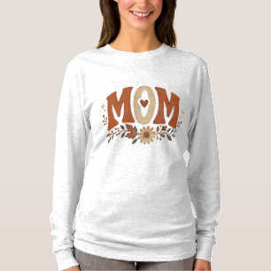 Rustige Herfst Moeder Bloemstuk Herfst Liefde T-shirt