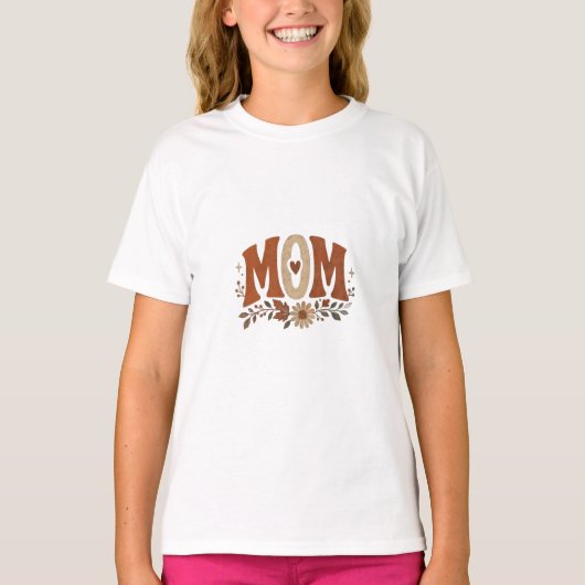 Rustige Herfst Moeder Bloemstuk Herfst Liefde T-shirt (Voorkant)
