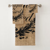 rustige herfst najaar Thanksgiving dankjewel gezeg Bad Handdoek (Insitu)