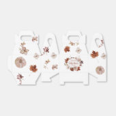 Rustige herfst pompoen baby shower Favor Box Bedankdoosjes (Uitgevouwen)