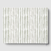 Rustige Herfst Pumpkin Leafy Floral Arch Wedding Gastenboek (Achterkant)