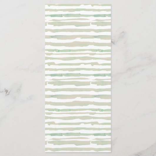 Rustige Herfst Pumpkin Leafy Floral Wheel Wedding Menu (Achterkant)