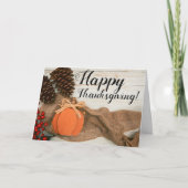 Rustige Herfst Scene Wenskaart Kaart (Voorkant)