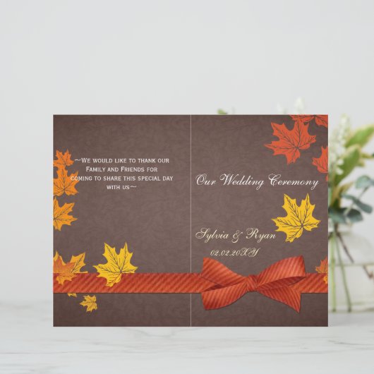 Rustige herfst vertrekt tweeledig weddenschap (Staand voorkant)