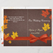 Rustige herfst vertrekt tweeledig weddenschap (Voorkant / Achterkant)