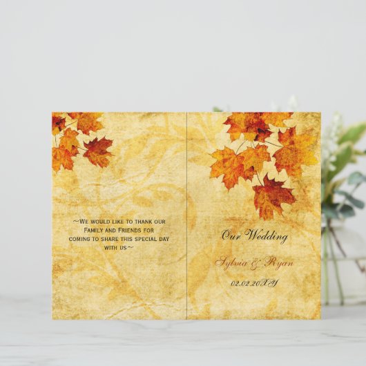 Rustige herfst vertrekt tweeledig weddenschap (Staand voorkant)