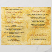 Rustige herfst vertrekt tweeledig weddenschap (Achterkant)