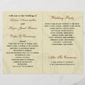 Rustige herfst vertrekt tweeledig weddenschap (Achterkant)