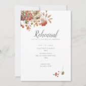 Rustige Herfst Waterverf olievloeistof Kaart (Voorkant)