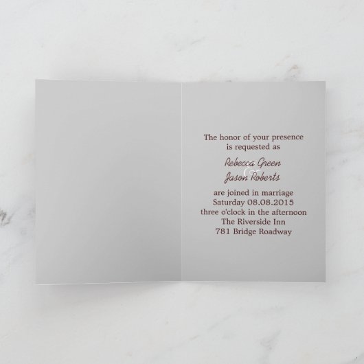 rustige herfst - western land - bruiloft met rode  (Binnen)