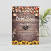 Rustige Herfst Zonnebloemen en Lantaarns Vrijgezel Kaart (Staand voorkant)