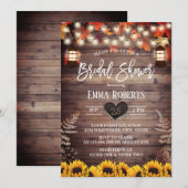 Rustige Herfst Zonnebloemen en Lantaarns Vrijgezel Kaart (Voorkant / Achterkant)