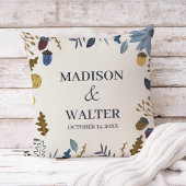 Rustige herfstbladeren herfst herfstbruiloft kussen