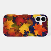 Rustige herfstloof iPhone 16 hoesje (Achterkant horizontaal)