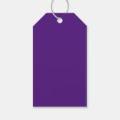 Rustige Herfstval Pompoenen Vijgen Bloemen Bruilof Cadeaulabel (Achterkant)