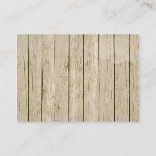 Rustige herten florale diaper omhullingskaart Raff Informatiekaartje (Achterkant)