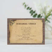 Rustige Hoefijzers bruiloft Kaart (Staand voorkant)