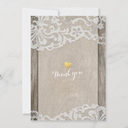 Rustige Hoefijzers Burlap Lace Bachelorette Party Kaart (Achterkant)