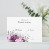 Rustige Hoefijzers en Flowers Barn Wood Uitnodigin Kaart (Staand voorkant)