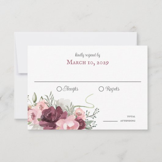 Rustige Hoefijzers en Flowers Barn Wood Uitnodigin Kaart (Voorkant)