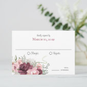 Rustige Hoefijzers en Flowers Barn Wood Uitnodigin Kaart (Staand voorkant)