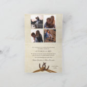 Rustige Hoefijzers in het land Sla de datum op Kaart (Binnen)