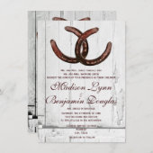 Rustige Hoefijzers Land Wood Weddenschappen Kaart (Voorkant / Achterkant)