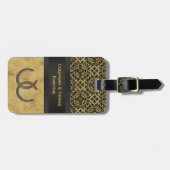 Rustige Hoefijzers met BG Bagagelabel (Voorkant horizontaal)