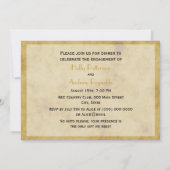 Rustige Hoefijzers met BG H-Verloving Kaart (Achterkant)