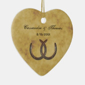 Rustige Hoefijzers met BG Keramisch Ornament (Rechts)