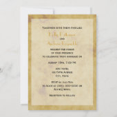 Rustige Hoefijzers met een BG/bruiloft Kaart (Achterkant)