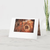 Rustige Hoefijzers op wielwielen Westerne stijl (Achterkant)