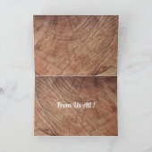 Rustige Hoefijzers op wielwielen Westerne stijl Bedankkaart (Binnen)