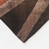 Rustige Hoefijzers op wielwielen Westerne stijl Fleece Deken (Hoek)