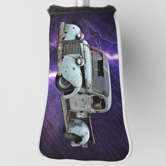 Rustige Hoefijzers op wielwielen Westerne stijl Golfheadcover (Draai 90)