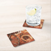 Rustige Hoefijzers op wielwielen Westerne stijl Kartonnen Onderzetters (Insitu)