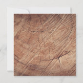 Rustige Hoefijzers op wielwielen Westerne stijl Save The Date (Achterkant)