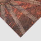 Rustige Hoefijzers op wielwielen Westerne stijl Tissuepapier (Detail)