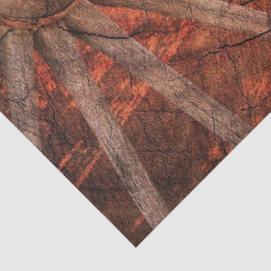 Rustige Hoefijzers op wielwielen Westerne stijl Tissuepapier (Detail)