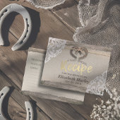 Rustige Hoefijzers, Vrijgezellenfeest-ontvangst op Uitnodiging Briefkaart